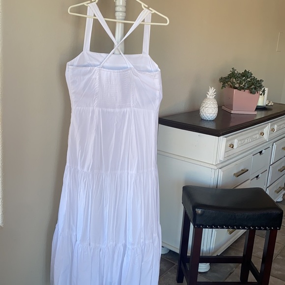White Banana Republic long dress - Picture 5 of 7